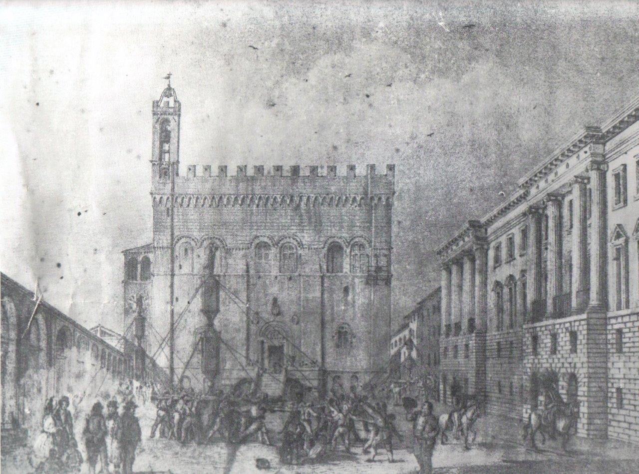 1838 litografia del Magni