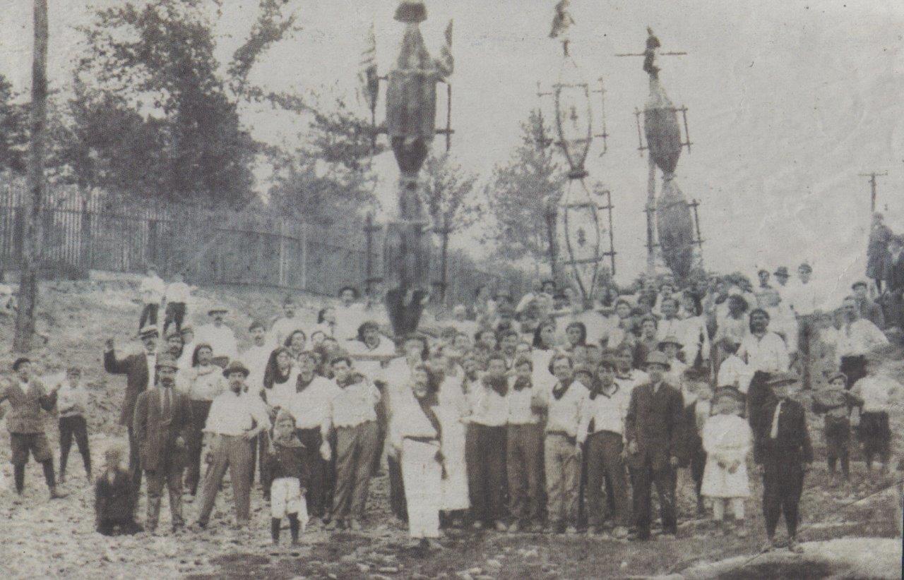 1909 Jessup prima foto della festa