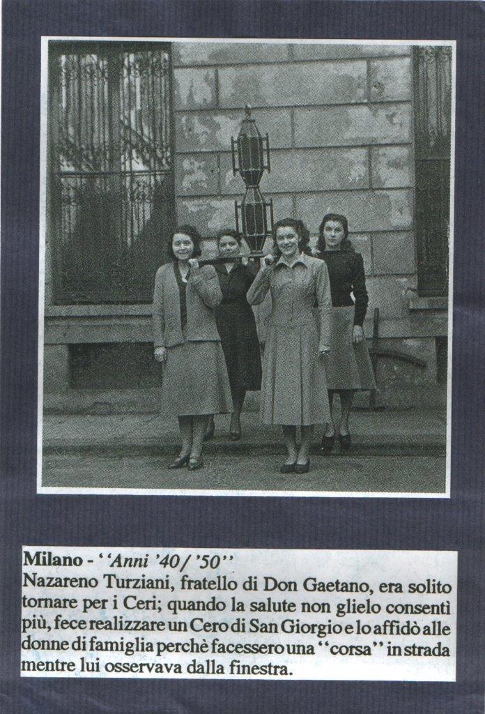 1950 Milano. Turziani malato fa fare l’alzata alle figlie nel condominio
