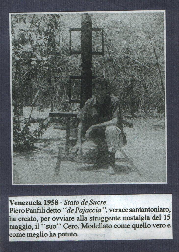 1958 Venezuela Piero Panfili pajaccia