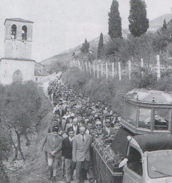 1960 Discesa in città di S. Ubaldo 1